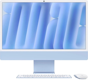 Apple iMac 24 M4 with Nano-texture display Blue (Z1EQ000E4)