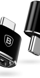 Baseus USB-C To USB OTG Adapter Black (CATOTG-01)