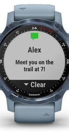 Garmin Descent Mk2S Mineral Blue with Sea Foam Silicone Band (010-02403-07)