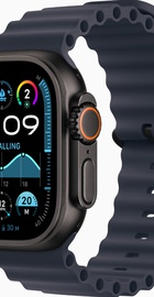 Apple Watch Ultra 2 GPS + Cellular 49mm Black Titanium Case With Black Ocean Band (MX4P3)