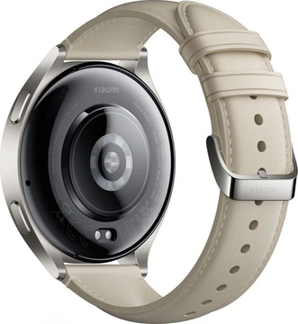 Xiaomi Watch 2 Titan Gray Case with White Leather Strap (BHR9306GL)