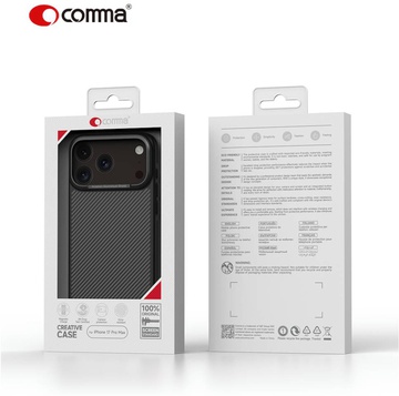 Comma Kevlar Magnetic Series Case for iPhone 17 Pro Max