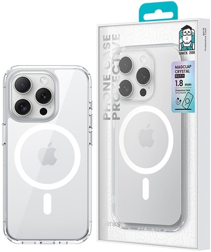 Benks Lucent Pro Case for iPhone 16 Pro Max with MagSafe Transparent