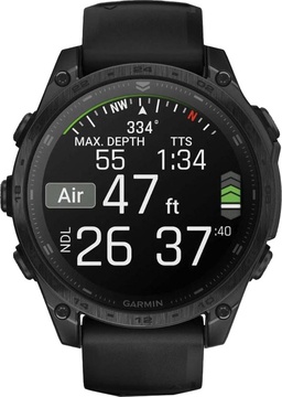 Garmin tactix 8 - 47 mm AMOLED Includes Applied Ballistics Ultralight Solver (010-03405-00/01)