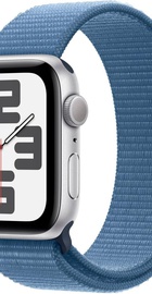 Apple Watch SE 2 GPS 44mm Silver Aluminium Case with Winter Blue Sport Loop (MREF3)