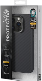 Benks Armor Pro Kevlar Case (600D) for iPhone 16 Pro Max with MagSafe Black