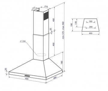 Minola HK 5614 BL 1000 LED