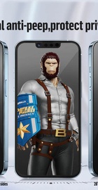 Blueo Full Cover Anti-Peep (Privacy) Glass for iPhone 17