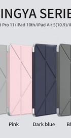 Mutural Qingya Case iPad 10gen 10.9", Air 11" (M2, M3) 2024-2025 Grey