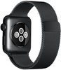 Apple Milanese Loop for Watch 38mm/40mm/41mm/42mm Space Black (high copy)