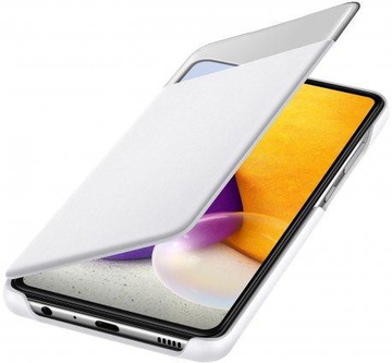 Samsung A725 Galaxy A72 Smart S View Wallet Cover White (EF-EA725PWEG)