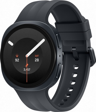 Samsung Galaxy Watch9 Graphite Bluetooth 40mm Sport Band Black S/M (SM-L340NZKA)