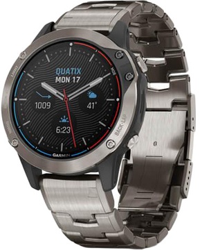 Garmin quatix 6 Titanium Grey with Titanium Band (010-02158-95)