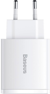 Baseus Compact Quick Charger 2U+C 30W White (CCXJ-E02)