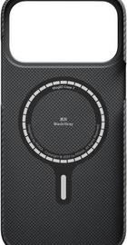 Pitaka Ultra-Slim Case для iPhone 17 Pro Max Twill Black/Gray (KI1701BPM)