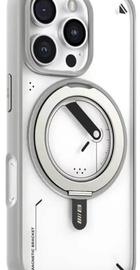 Skin Friendly Magnetic 360 Rotatable Stand Series for iPhone 16 Pro Max Black (BL043) Grey
