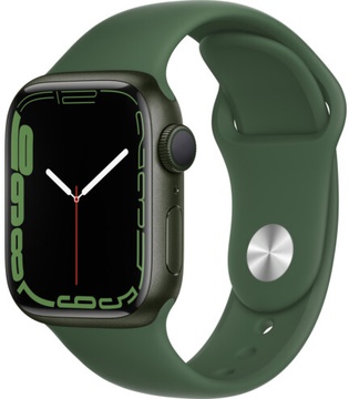 Apple Watch Series 7 GPS 41mm Green Aluminum Case With Green Sport Band (MKN03)