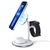 Choetech Magnetic 3 in 1 magnetic Wireless Charging Stand White (T585-F)
