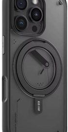 Skin Friendly Magnetic 360 Rotatable Stand Series for iPhone 16 Pro Max Black (BL043) Black