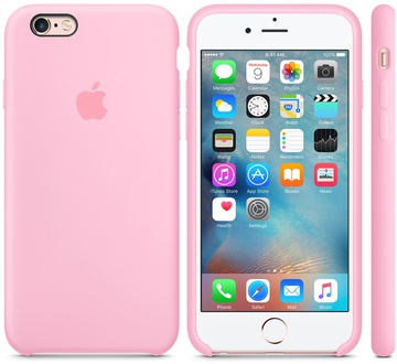 Apple iPhone 6s Silicone Case Light Pink (MM622)