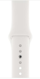 Apple Watch Series 5 GPS 40mm Silver Aluminum Case with White Sport Band (MWV62) после замены