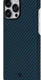 Pitaka MagEZ Case 2 Twill Black/Blue for iPhone 13 Pro (KI1308P)