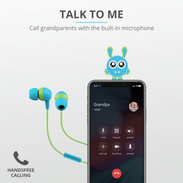 Trust Buddi Kids In-Ear Blue (23421)
