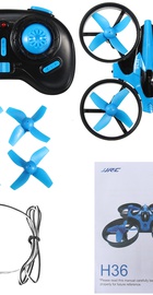 JJRC H36 с 6-ти осевым гироскопом (Синий)