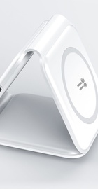 WIWU Power Air 3 in 1 Wireless Charger White (M6) 15W