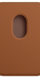 Apple iPhone Leather Wallet with MagSafe Saddle Brown (MHLT3) (high copy)