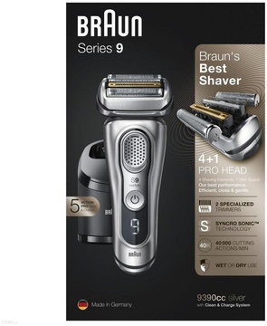 Braun Series 9 Wet&Dry 9390cc