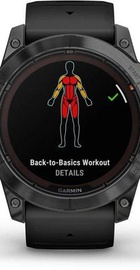 Garmin Fenix 7X Pro Solar Slate Gray w. Black Band (010-02778-00/01)