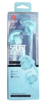 Keeka WE-S211 Comfortable Headset Blue
