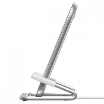 Baseus Rib Horizontal and Vertical Wireless Charger White (WXPG-02)