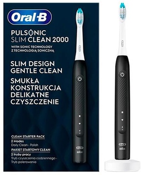 Oral-B Pulsonic Slim Clean 2000 Black