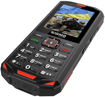 Sigma mobile X-treme PA68 Black-Red (UA)