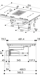 Faber GALILEO BK GLASS A830