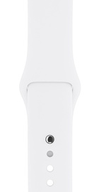 Apple Watch 42mm Series 1 Silver Aluminum Case with White Sport Band (MNNL2)