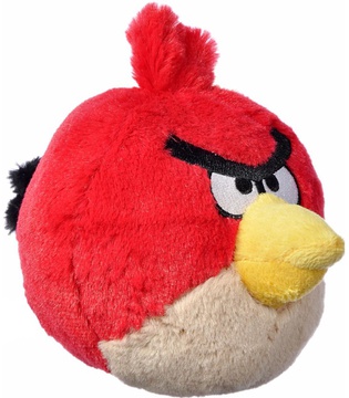 Angry Bird 5" Red Bird with sound