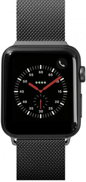 Laut Steel Loop for 42mm/44mm/45mm/46mm/49mm Black (LAUT_AWL_ST_BK)