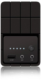 Braven BRVHD Portable Wireless Black Silicone wrap with Gray grill