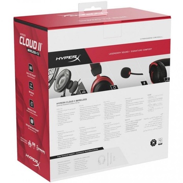 HyperX Cloud II Wireless (HHSC2X-BA-RD/G)
