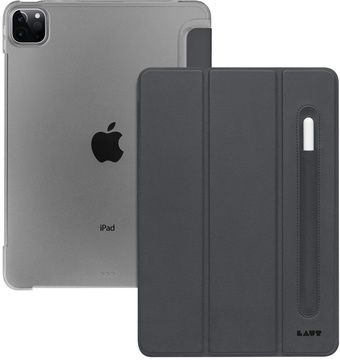 LAUT Huex Smart Case for iPad Air 10.9” / iPad Pro 11” (2021/2020/2018) Grey (L_IPP21S_HP_FG)