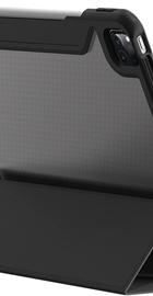 AmazingThing Anti-bacterial Protection Titan Folio Case for iPad Pro 12.9'' (2020-2022) Dark Black