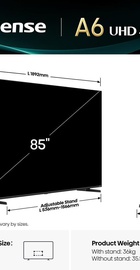 Hisense 85A6Q