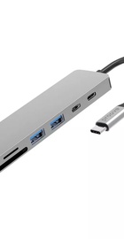 Proove Iron Link 7 in 1 (2*Type-C + 2*USB3.0 + HDMI + SD/TF)