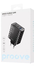 Proove Speed Surge Gan 65W (USB + 2x Type-C) White