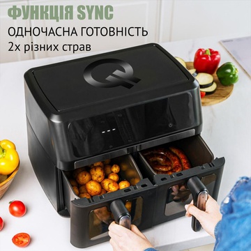 QUIN Air Fryer Dual Zone YJ-1102AV