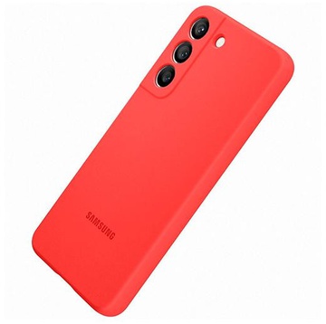 Samsung S901 Galaxy S22 Silicone Cover Glow Red (EF-PS901TPEG)