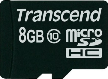 Transcend 8 GB microSDHC class 10 (TS8GUSDC10)